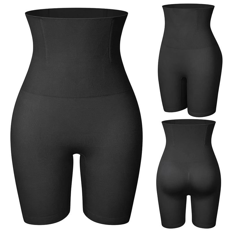 Womens Tummy Control Shapewear Shorts High Waisted Body Shaper Panties Slip Shorts Under Dresses Thigh Slimmer Waist Trainer